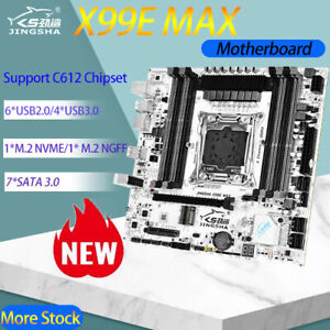 Carte mère X99 double processeur Xeon LGA2011-3 E5 V3 V4 DDR3 256G SATA3,0 M.2 NVME/WIFI