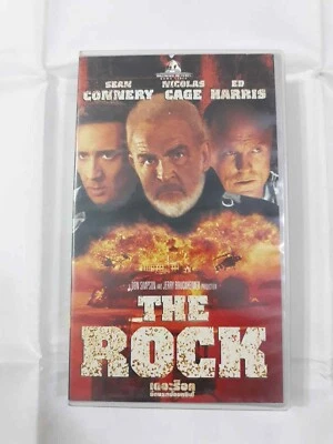 VHS The Rock (VHS, 1998) Nicolas Cage Hollywood Pictures Home Video FREESHIPPING - Imagem 1 de 4