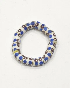 Pulsera de cuentas de vidrio Krobo africano Ghana África Occidental - Imagen 1 de 2