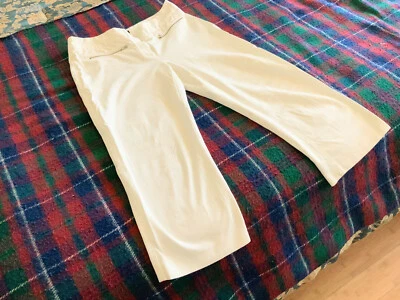 Mujer Pantalones Cortos 93% Algodón Capri Talla 6 Blanco ALFANI Verano Lavable Comodidad Foto 1 de 4