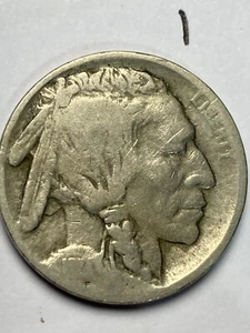 1914-D  BUFFALO NICKEL, GOOD condition, #1 - Picture 1 of 2