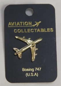 Boeing 747 USA Lapel Pin by Aviation Collectables NEW Old Stock - Picture 1 of 2