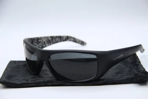NEW ARNETTE HOT SHOT 4182-2196/87 BLACK AUTHENTIC FRAMES SUNGLASSES 62-17 - Picture 1 of 5