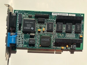 Retro Matrox MGA Millenium II 4 MB WRAM PCI graphics card -tested in DOS Windows - Photo 1/10