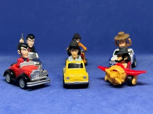 ☆☆ Lupin the Third Pullback Car Collection 2nd TV Ver. Set 6 Figuren Anime JPN - Bild 1 von 13