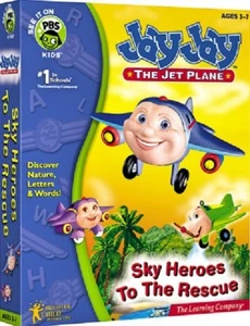 Jay Jay the Jet Plane Sky Heroes to the Rescue Pc Mac New Cd Rom Win10 8 7 XP - Picture 1 of 2