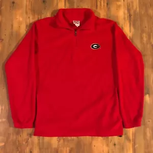 UGA - GEORGIA BULLDOGS - FLEECE PULLOVER - SMALL - Picture 1 of 3
