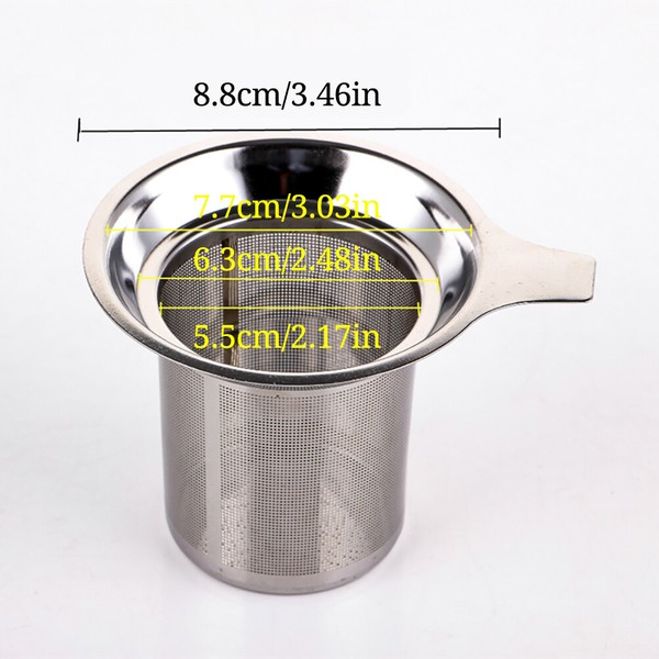 Reusable Stainless Steel Coffee Filter Basket Mesh Strainer Replacement Brewer Photo Related