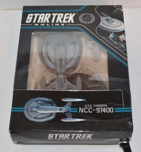 EAGLEMOSS STAR TREK ONLINE USS CHIRERA NCC-97400 NEW IN BLACK BOX - Picture 1 of 6