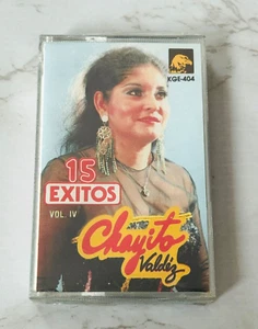Chayito Valdez 15 Exitos Vol IV CASSETTE Tape SEALED! ORIGINAL Las Mañanitas NEW - Picture 1 of 3