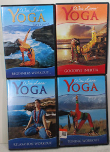 4 Wai Lana Yoga workout DVD lot Beginners Goodbye Inertia Relation Toning
