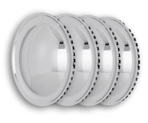 Chrom Radzierblende 15 Zoll Chromblende Zierblende PKW Radkappe Moon Cap - Bild 1 von 10