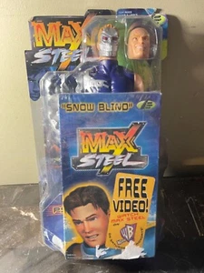 Extremely RARE 1999 Max Steel Psycho 12" Action Figure-SEALED-w/Video - Picture 1 of 4
