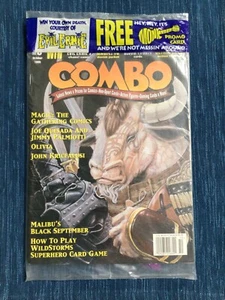 COMBO MAGAZINE #9 October 1995 Sealed Polybag Monkees Insert Promo Card ~868A - Foto 1 di 2