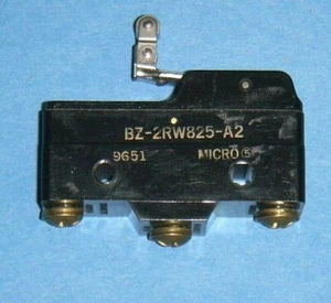 MICROSWITCH BZ-2RW825-A2 Limit Switch Snap Action N.O./N.C 15A SPDT Roller Lever - Picture 1 of 4