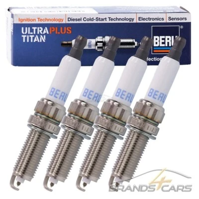 4x BERU ZÜNDKERZE ULTRA TITAN UPT16P FÜR BMW 1-ER F20 F21 3-ER F30 F31 - Bild 1 von 4