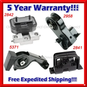 M448 Fits 1998-2000 Cirrus/ Stratus/ Breeze 2.0L Motor & Trans Mount Set 4pcs - Picture 1 of 5