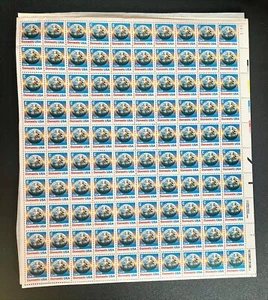 US SCOTT 2277 E-RATE Earth 25 cents FULL MINT NH Sheet of 100 - Picture 1 of 1