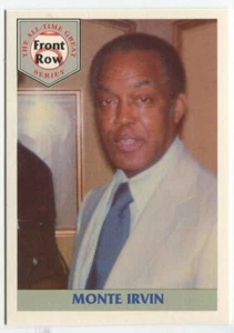 1992 Front Row All-Time Greats - Monte Irvin New York Giants #4 - Picture 1 of 2