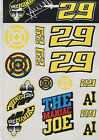 New Official Andrea Ianonne 29 Large Sticker Set - AIMST 652 03