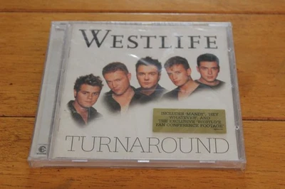 Westlife CD Turnaround Pop Music Includes Mandy 2003 NEW Sealed Hype Foto 1 de 2