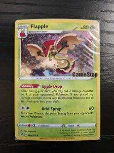 Pokemon Sellado Flapple 022/192 GameStop Exclusivo Estampado Promo - Imagen 1 de 2