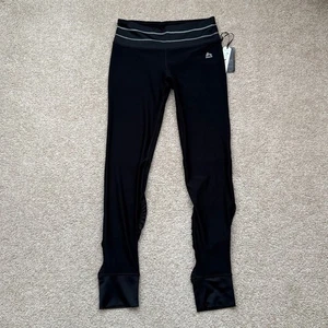 NWT RBX Compression Running Marathon Biking Athletic Black Jogger Pants Medium - Picture 1 of 8