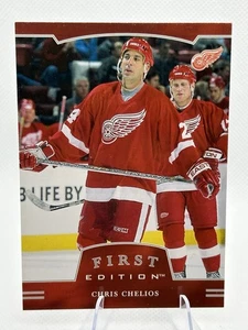 2002-03 In the Game #185 Chris Chelios Be A Player First Edition - Picture 1 of 2