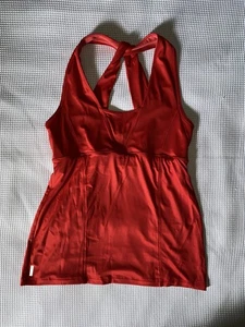 Lole, Top da donna, atletico, schiena da corsa, rosso, taglia media. - Foto 1 di 10