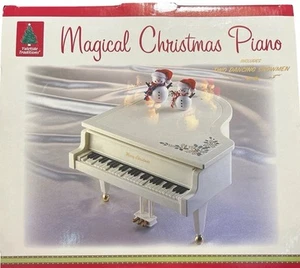Pianoforte magico natalizio 12 canzoni autosuonanti testate con 2 pupazzi di neve - Foto 1 di 6