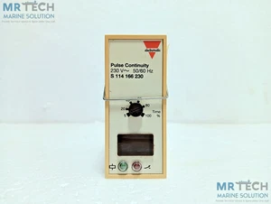 Carlo Gavazzi Electromatic S 114 166 230 Pulse Continuity Timer 230v~ 50/60hz - Picture 1 of 5