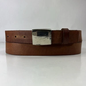 Polo Ralph Lauren Brown Genuine Leather Dress Belt - Men's Size 38/95 - Picture 1 of 10