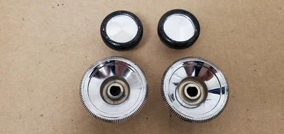 1968 - 1972 FORD F100 TRUCK RADIO KNOBS 1969 1970 1971 - Image 1 of 2