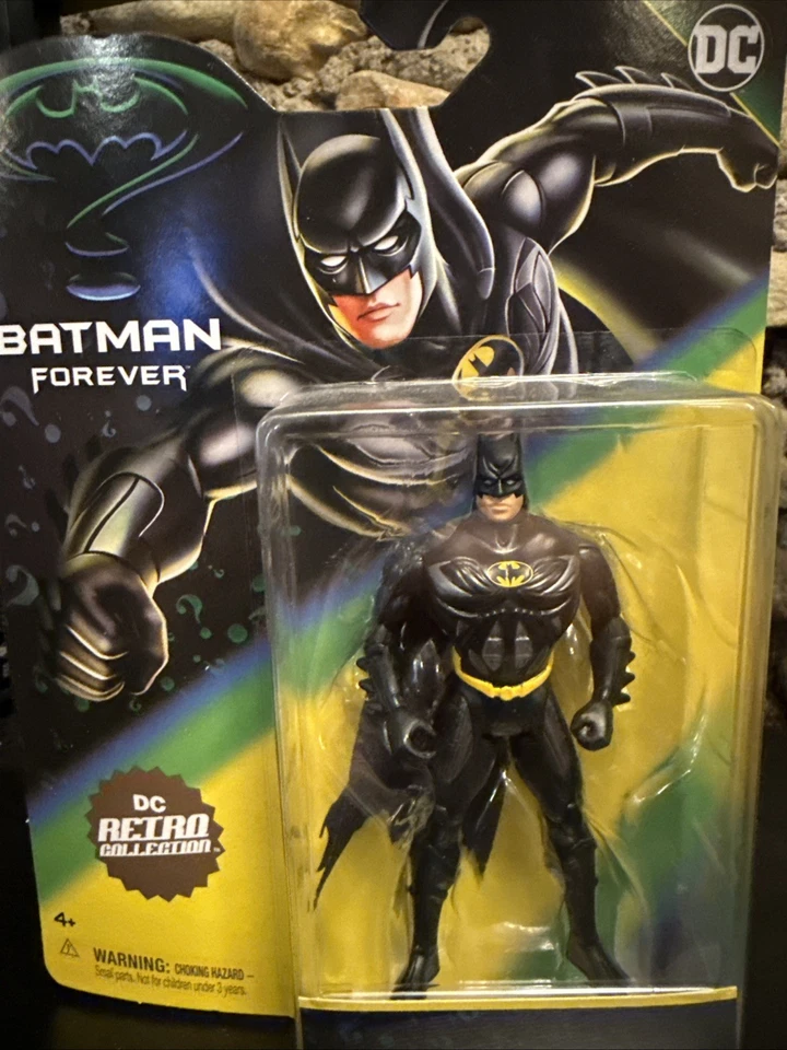 NUEVO 2025 BATMAN FOREVER Batman Figura DC Colección Retro SELLADO Foto 1 de 1