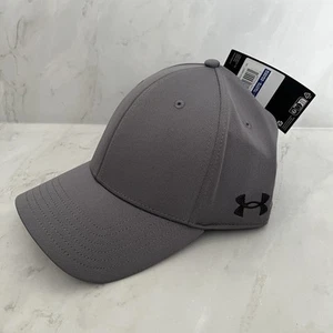 Mens Under Armour Team Blitzing 3.0 Grey Baseball Cap - Size XL/2XL - Picture 1 of 10
