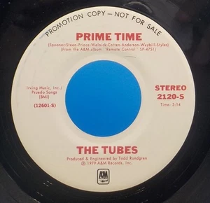 The Tubes 45 Prime Time / No Way Out - PROMO VG++ J2 - Picture 1 of 2