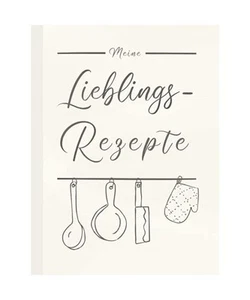 Meine Lieblingsrezepte: Rezeptbuch zum Selberschreiben Hardcover │ Hochformat - Bild 1 von 1