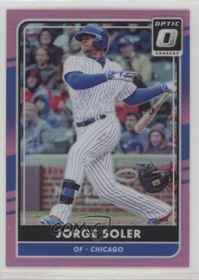2016 Panini Donruss Optic Pink Jorge Soler #98 - Image 1 of 2
