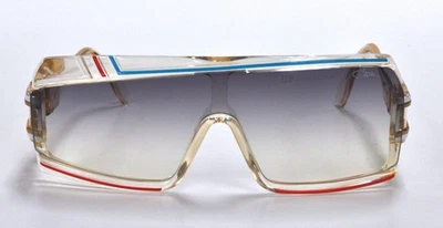 Gafas Cazal Vintage-NOS-Mod.858-Col.253-Dorado, Rojo, Azul, Blanco, Transparente Foto 1 de 3