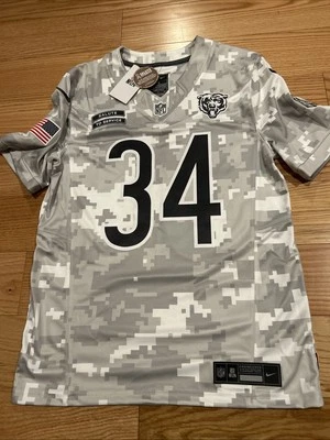 Новая футболка Nike NFL Chicago Bears Salute To Service Walter Payton No34 SSVM размер S с ценником - Изображение 1 из 4