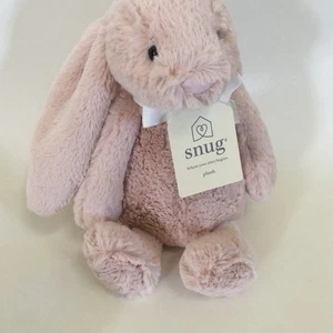 NUEVO Peluche Rosa Conejito Suave Bebé Juguete Acurrucarse Bebé Regalo | ACURRUCADO - Imagen 1 de 5