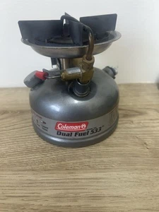 COLEMAN 533 DUAL FUEL CAMPING STOVE - Picture 1 of 4