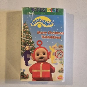 Teletubbies - Merry Christmas Teletubbies VHS 1999 2-TAPE SET TV SERIES RARE OOP - Picture 1 of 4
