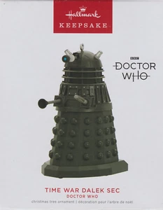2022 Hallmark Keepsake Doctor Who Time War Dalek Sec Magic Sound Ornament - Bild 1 von 1