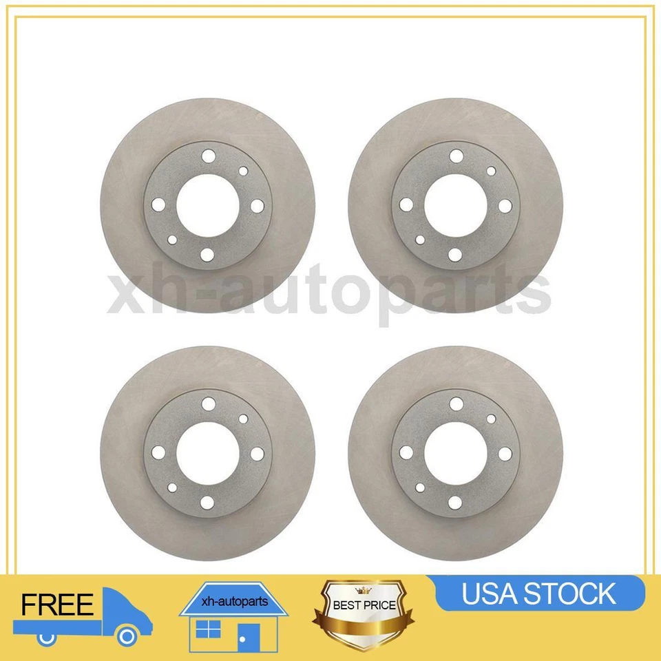Fits 1984~1989 Bertone X-1/9 4X Front Rear C-Tek Brake Rotor XH - Image 1 of 4