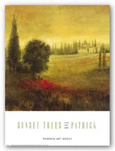 Sunset Trees One Patrick (Yuri P Darashkevich) Art Print 27x36 - Picture 1 of 1