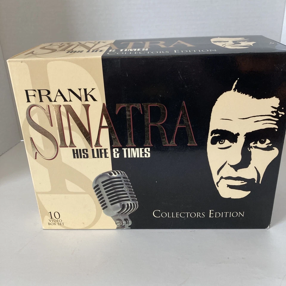 FRANK SINATRA “HIS LIFE AND TIMES” 10 VHS TAPES COLLECTORS EDITION SET - Image 1 of 4