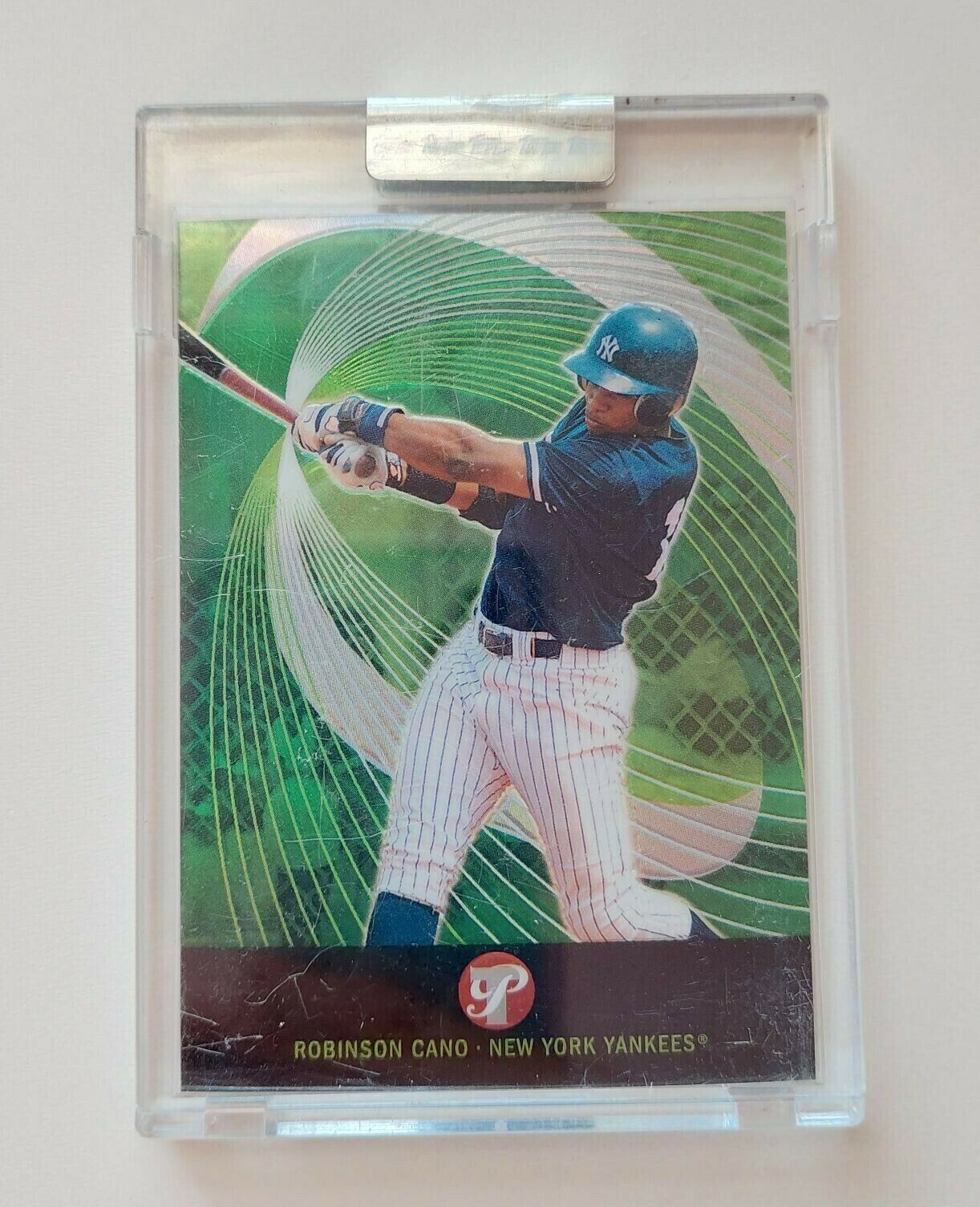 2003 Topps Pristine UNCIRCULATED RARE REFRACTOR Robinson Cano # 97/99 RC Card
