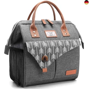 Lekesky Lunchtasche Isolierte Kühltasche für Frauen Auslaufsichere weit g - Bild 1 von 7