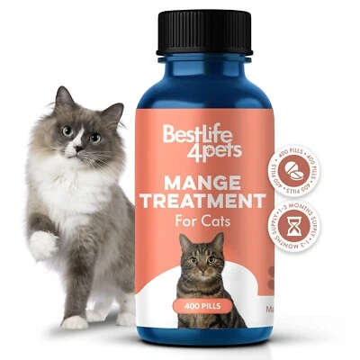 BESTLIFE4PETS Mange Treatment for Cats